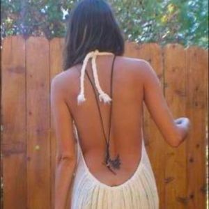 Backless Dress. New!